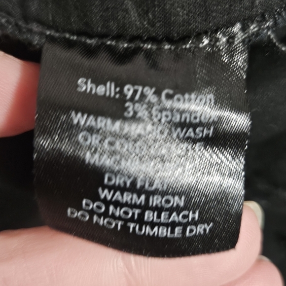 I Am Gia cargo style pants with roushing on sides size medium - Picture 9 of 12